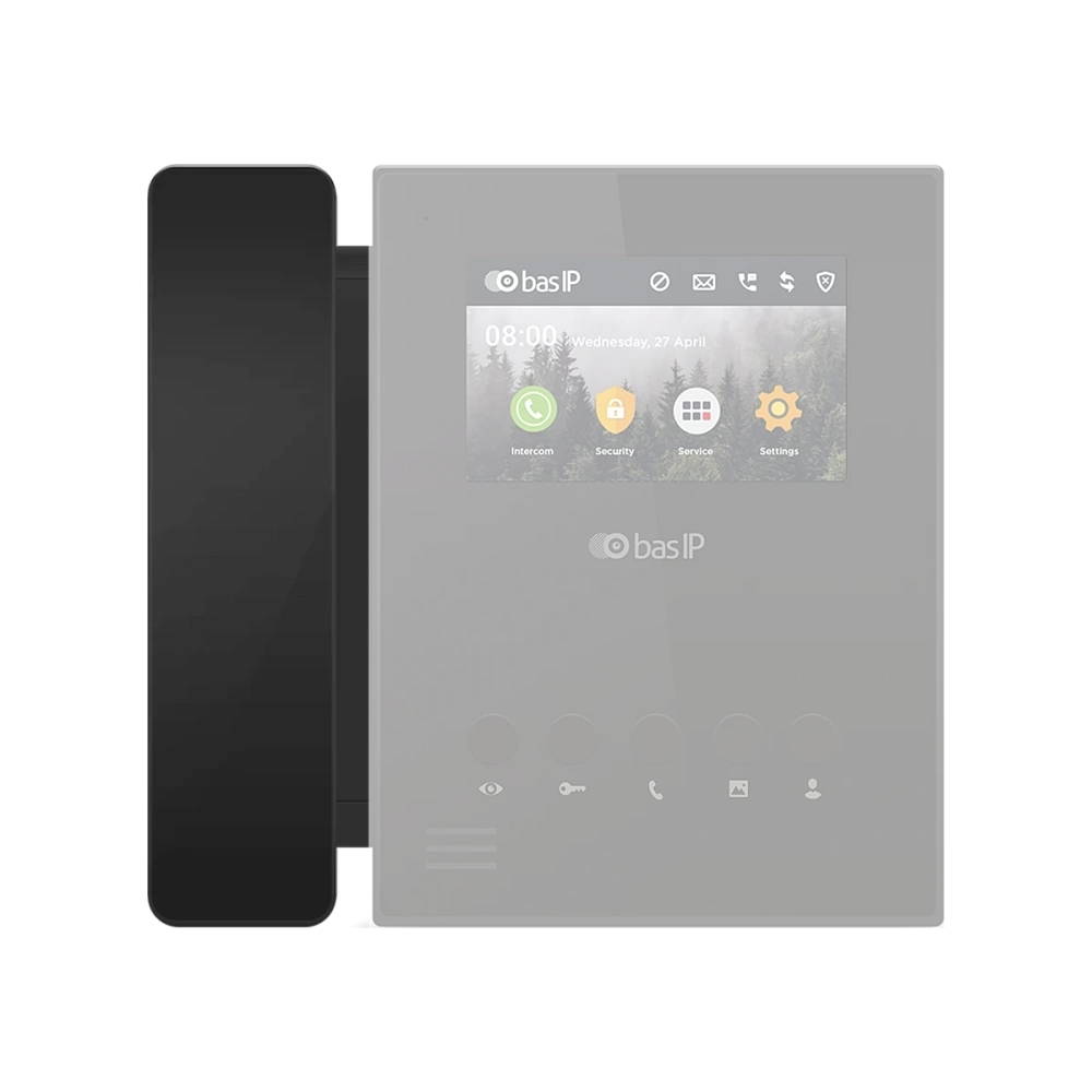 Аудиотрубка к домофону AU-04L BAS-IP SP-AU BLACK