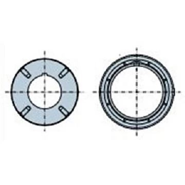 Адаптеры для вала 133x2 mm с M8, для приводов XL NICE 517.21331