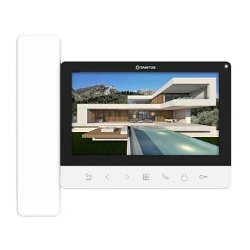 Монитор видеодомофона TANTOS LOKI HD SE (White) XL