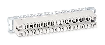 Плинт размыкаемый на 10 пар Cabeus DM-10P (7017c)