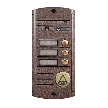 Вызывная панель видеодомофона ACTIVISION AVP-453 (PAL) (медь)