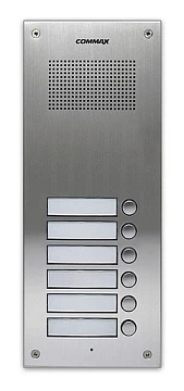 Вызывная аудиопанель на 6 абонентов COMMAX DR-6UM