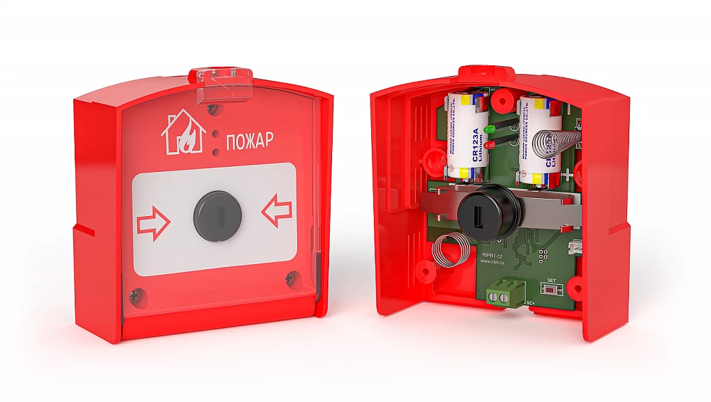 ИПР-Р извещатель пожарный ручной радиоканальный Ритм RIPR1