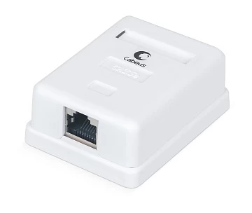 Розетка компьютерная RJ-45(8P8C), Cabeus WS-8P8C-Cat.5e-SH-1