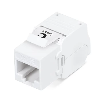 Вставка Keystone Jack RJ-45(8P8C) Cabeus KJ-RJ45-Cat.5e-180-Toolless (7963c)