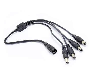 Разветвитель питания "1 на 4" AMATEK AVC-DC-M4