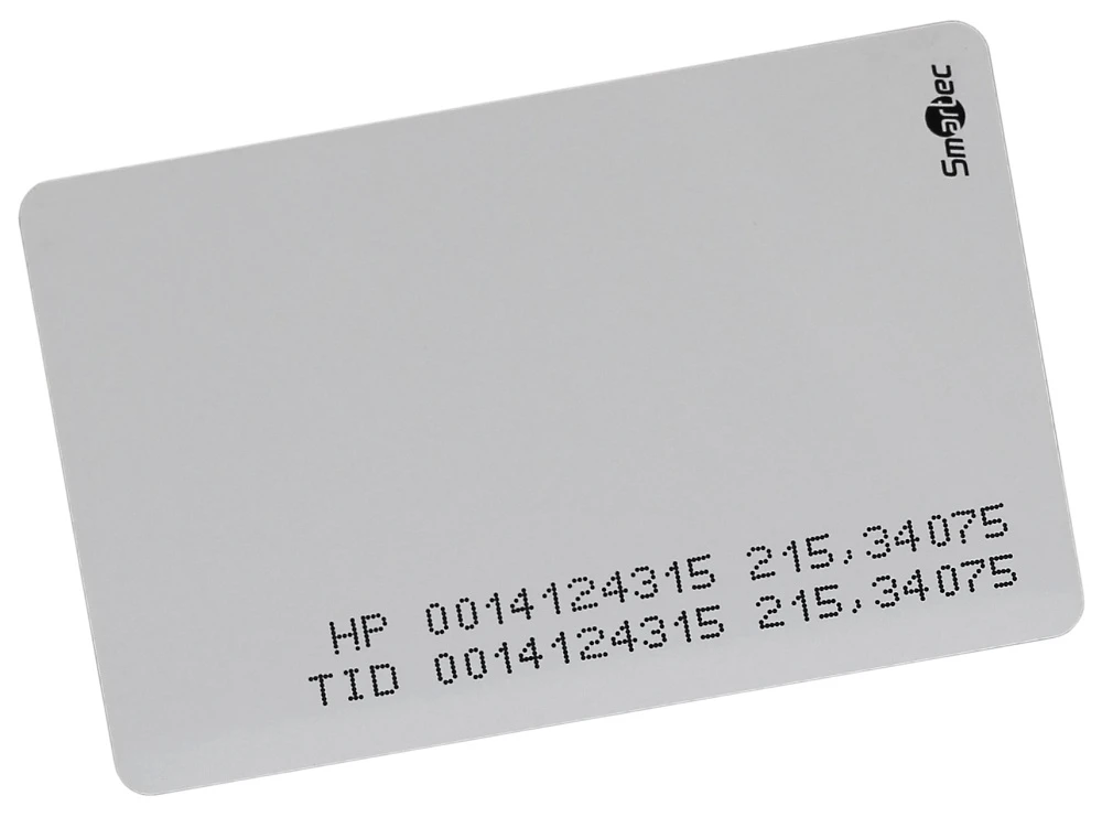 Смарт карта комбинированная UHF + HID, ISOProx Smartec ST-LC021HP