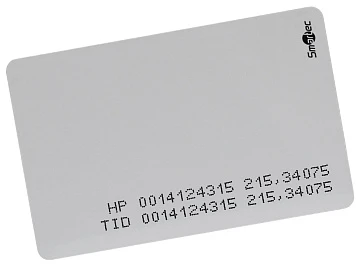 Смарт карта комбинированная UHF + HID, ISOProx Smartec ST-LC021HP