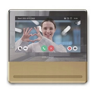 Монитор видеодомофона COMMAX CDV-1004QT/VZ (Золото)