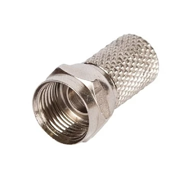 Коннектор F-типа для коаксиальных кабелей RG6 NETLAN EC-CC-F-RG6-T-MT-100