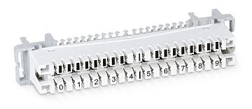 Плинт размыкаемый на 10 пар Cabeus DM-10P-P (7236c)