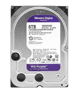 Жесткий диск Western Digital Purple WD64PURZ