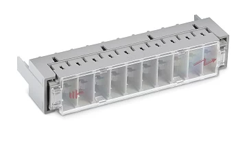 Кассета для грозоразрядников на 10 пар Cabeus PrMag (7086c)