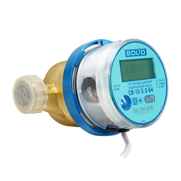Универсальный цифровой счётчик воды Болид СВК-15-3-2-Б