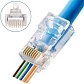 Разъем RJ-45 штекер, сквозной, 8p8c AMATEK AVC-RJ45-MPT