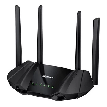 Wi-Fi Роутер: 24ГГц: 80211 b/g/n - 300 Мбит/с, 5 ГГц: 80211 a/n/a/ac/ax - 1201 Мбит/с Dahua DH-AX15M