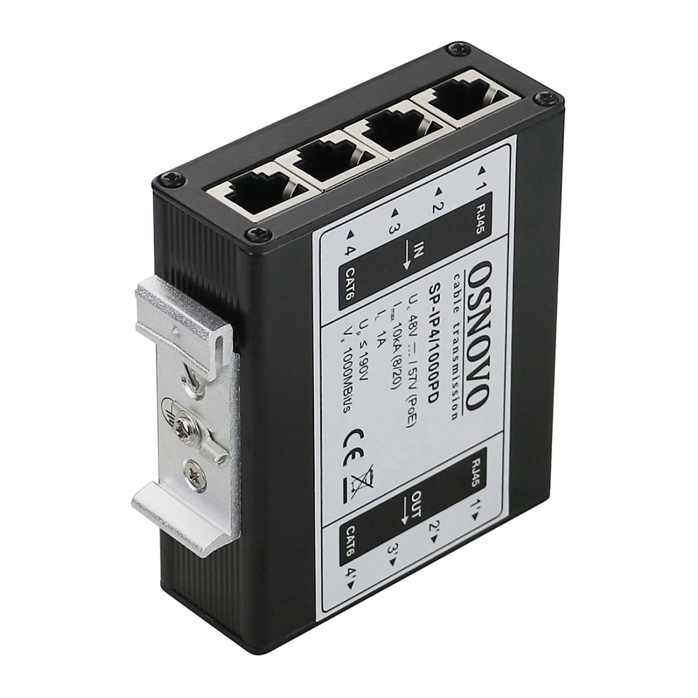 Устройство грозозащиты OSNOVO SP-IP4/1000PD