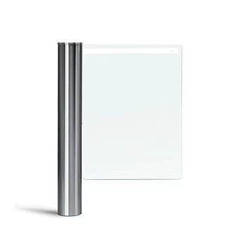 Автоматическая калитка со створкой из закаленного стекла PERCo-WMD-06