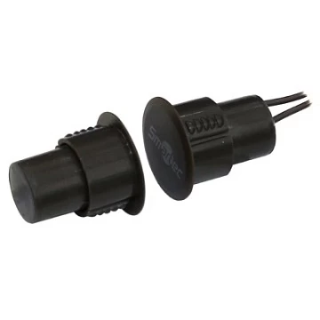 Извежатель врезной магнитоконтактный, НЗ Smartec ST-DM030NC-BR