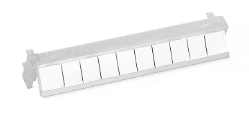 Панель маркировочная на 10 пар, откидная Cabeus MT-10 (7452c)
