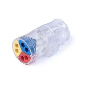 Клемма 3-х проводная, 0,5-2,5 (1шт) Cabeus MX-736 (11442c)