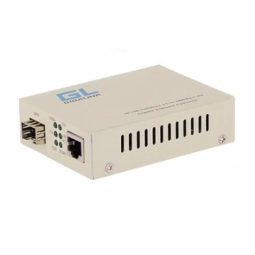 Медиаконвертер NIKOMAX GL-MC-UTPG-SFPG-F
