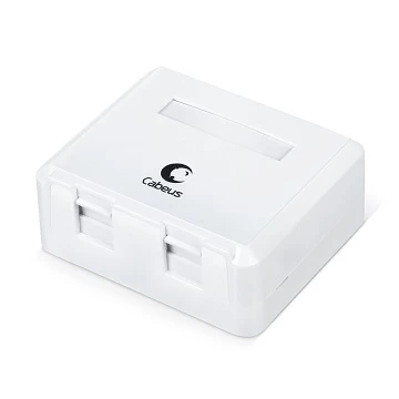 Корпус внешней настенной розетки на 2 модуля Cabeus MB-2 (7446c)