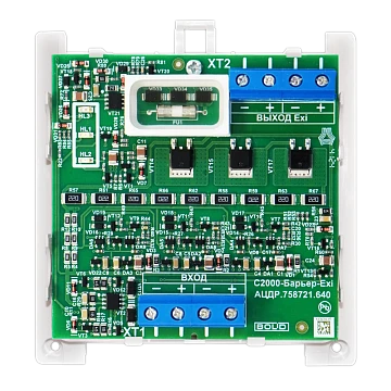 Барьер искробезопасности взрывозащищенный Болид С2000-Барьер-Exi