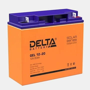 Аккумуляторная батарея Delta GEL 12-20