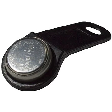 Ключ Touch Memory с пластиковым держателем TANTOS TM1990A iButton TS (чёрный)