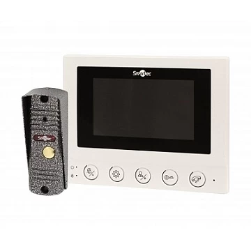 Комплект видеодомофона Smartec ST-MS604S-WT