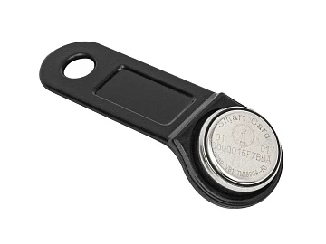 Ключ Touch Memory с пластиковым держателем AccordTec AT-DS 1990 черный