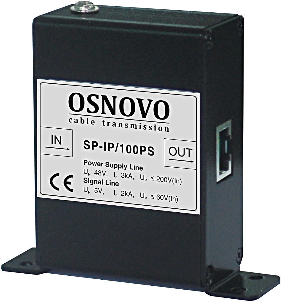 Устройство грозозащиты OSNOVO SP-IP/100PS