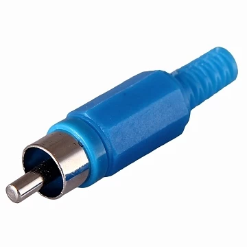 PROCONNECT, РАЗЪЁМ штекер RCA Металл пайка ZN Чёрные/Красные GOLD   (14-0405-1).