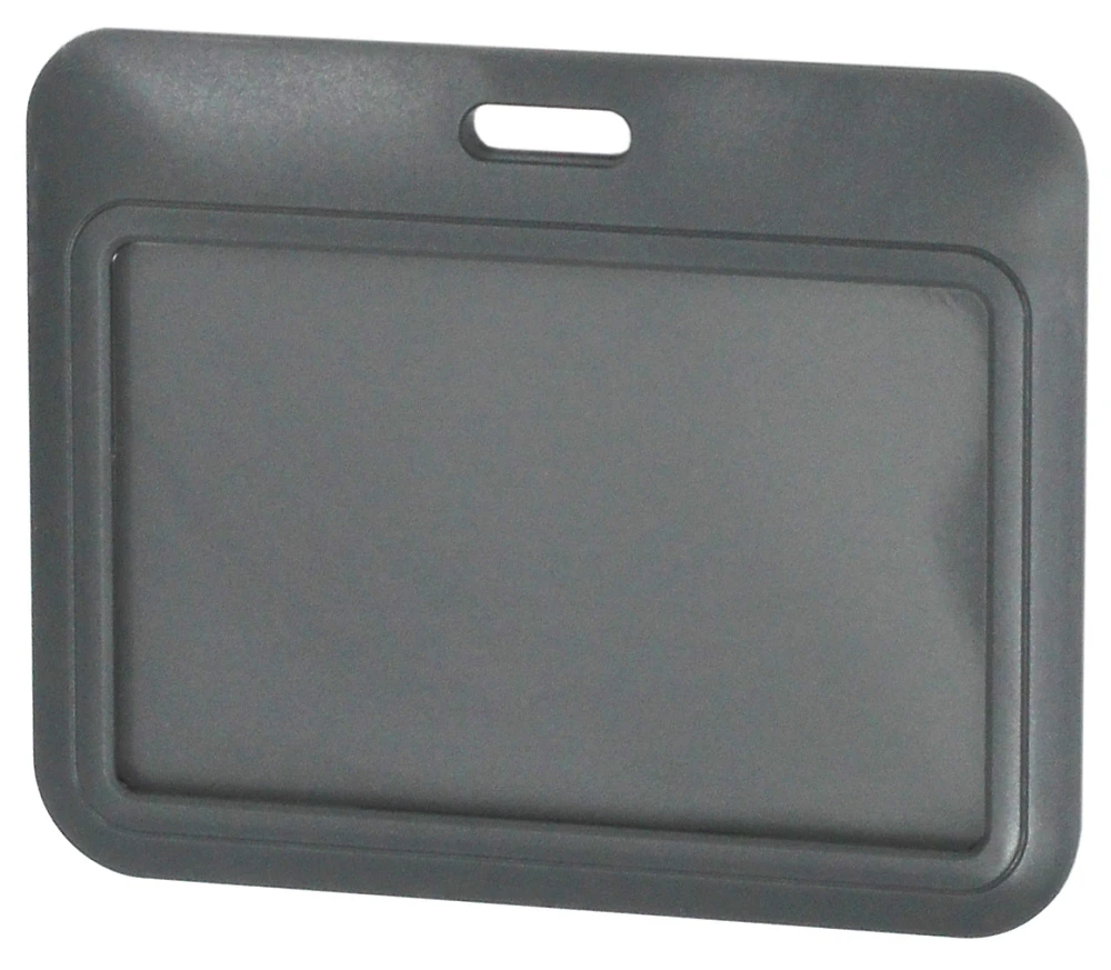 Карман жесткий горизонтальный пластиковый Smartec ST-AC205HP-GR