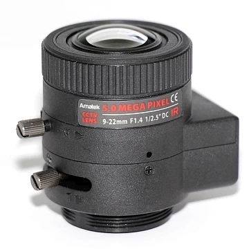 Объектив варифокальный 5 Мп, АРД, CS AMATEK AVL-5M0922DIR