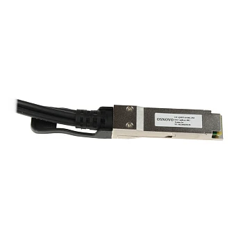 Объединительный DAC кабель OSNOVO OC-QSFP-4x10G-2M