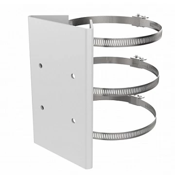 HIKVISION, DS-1275ZJ-BJH/140mm; Стальной обруч ,с 3x 1-метровыми стальными обручами, 3x фиксированными болтами, который можно прикрепить к столбу с максимальным диаметром 14 см (для TCM203).