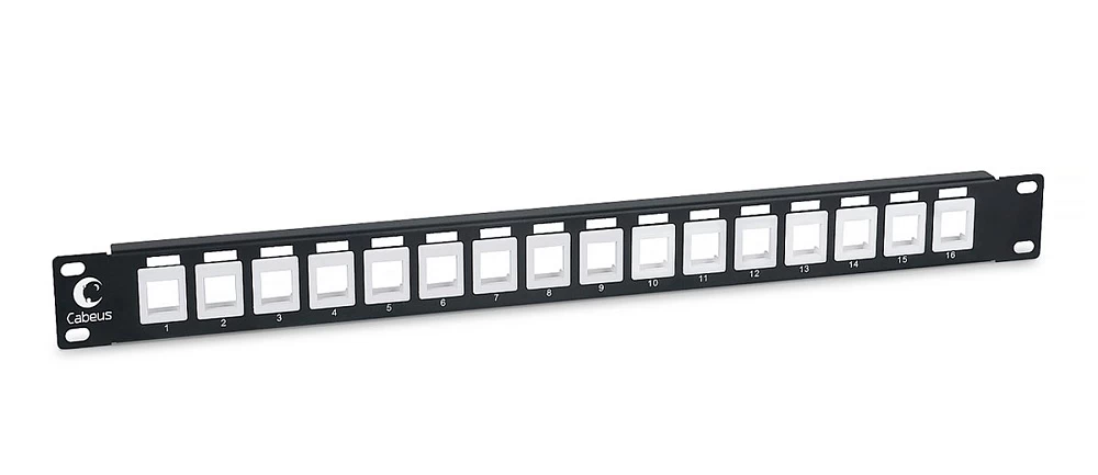 Патч-панель 19", 1U, 16 портов Cabeus PLB-16 (7950c)