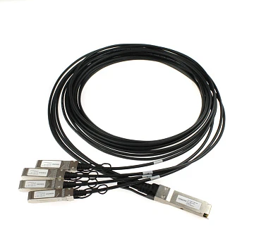 Объединительный DAC кабель OSNOVO OC-QSFP-4x10G-3M
