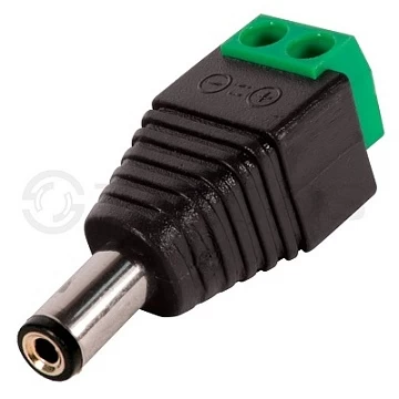 TANTOS, РАЗЪЕМ TS DC штекер питания с клеммной колодкой, под винт.