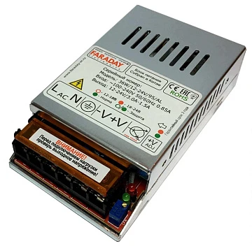 Блок питания FARADAY 36W/12-24V/95AL