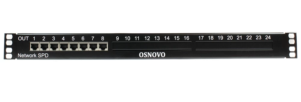 Устройство грозозащиты OSNOVO SP-IP8/1000R