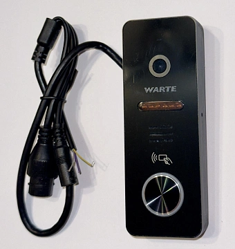 Вызывная IP панель WARTE-IP-DP-03PR черная