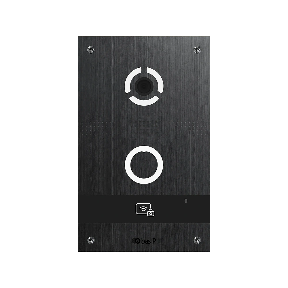 Вызывная IP панель BAS-IP AV-08FBL BLACK