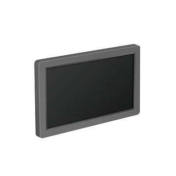 Монитор IP видеодомофона WARTE-IP-iDM7-05M черный