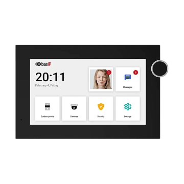 Монитор IP видеодомофона BAS-IP AZ-07L BLACK