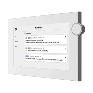 Монитор IP видеодомофона BAS-IP AZ-07L WHITE
