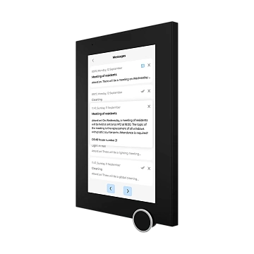 Монитор IP видеодомофона BAS-IP AZ-07LL BLACK