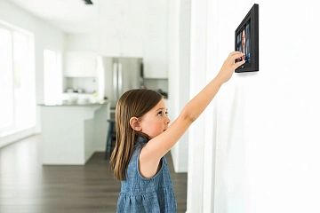 Монитор IP видеодомофона BAS-IP AT-07L BLACK